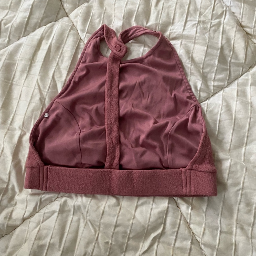 Crop top with open back